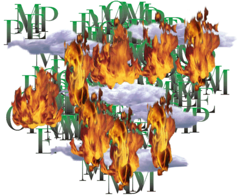 Wordy Cloud Fire