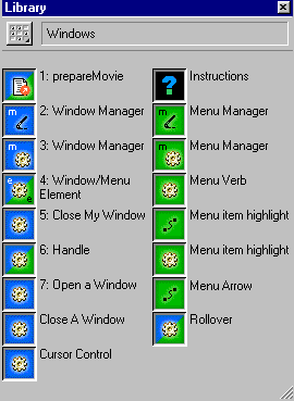 WFS as it appears in Director's Library Palette